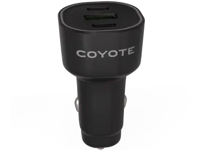 Sigarettenaanstekeroplader 2 USB-C-poorten en 1 USB-A-poort