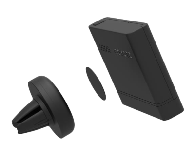 Support aimanté pour grille d’aération